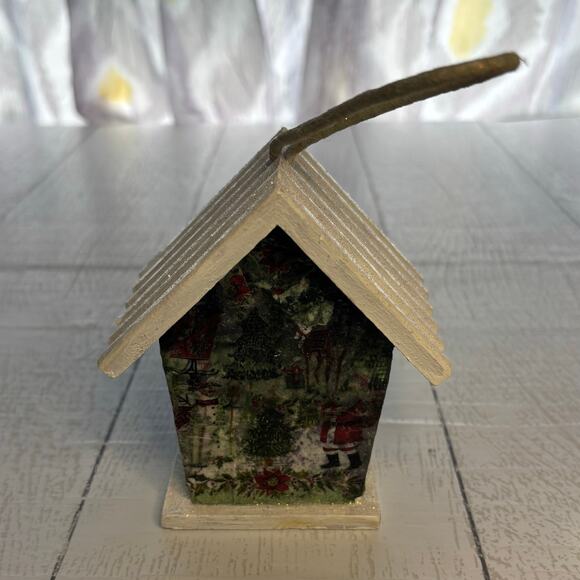 Handmade Birdhouse Ornament - Picture 3 of 13